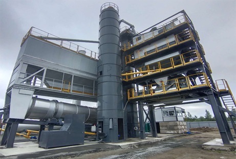 LB2000(160T/H) Asphalt Mixing Plant Installed In Russia